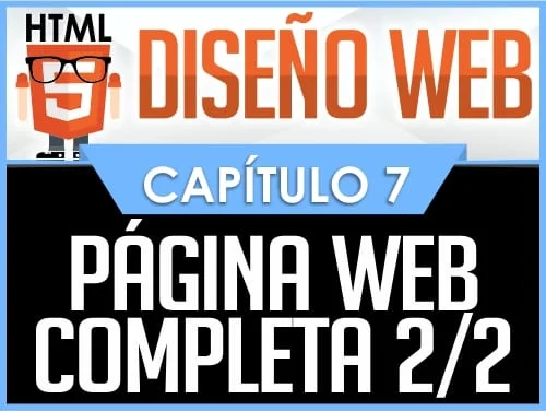 Curso Diseño Web HTML5 Capítulo 7