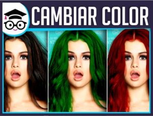 Cambiar color de Cabello en Photoshop