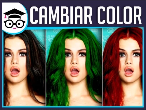 Cambiar color de Cabello en Photoshop