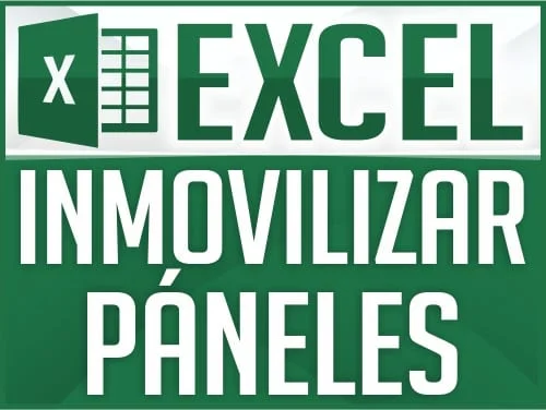 Inmovilizar paneles en Excel