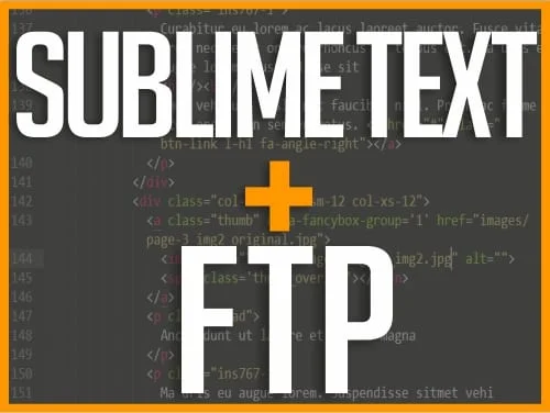 Conectar sublime Text con un servidor FTP