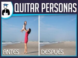 Quitar objetos o personas en photoshop