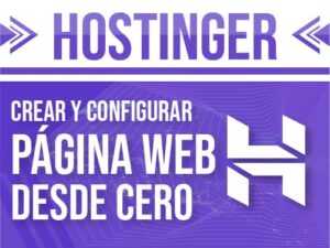 Crear página web completa en minutos WordPress