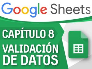 Capítulo 8 de google sheets