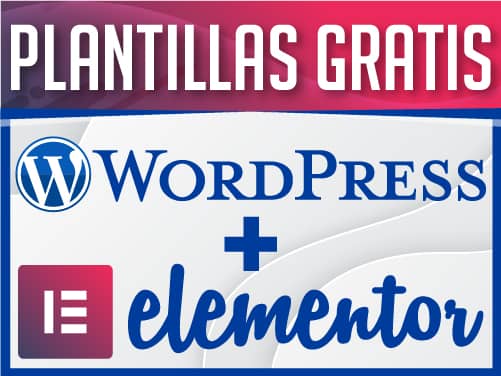 Plantilla gratis con Wordpress + Elementor