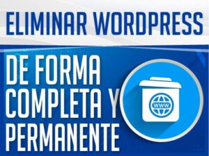 Eliminar wordpress