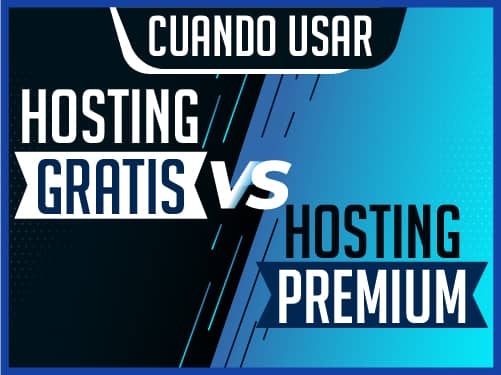 Hosting gratis vs premium