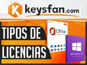 Tipos de licencias Keysfan