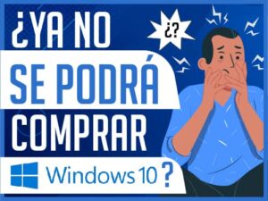 ya no se podra comprar windows 10