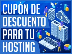 Cupón de descuento para hosting