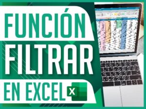 Función filtrar excel