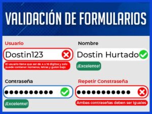 Validancion de formularios con HTML