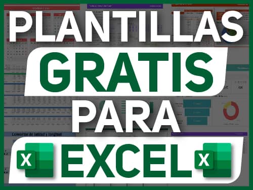 plantillas gratis de Excel