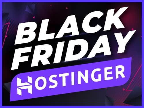 Black Friday Hostinger