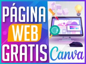 página web en canva