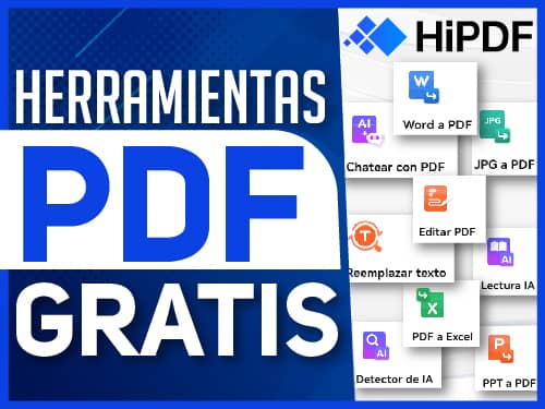 Herramientas PDF HiPDF