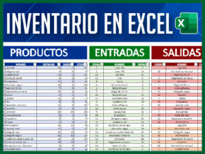 Inventario en Excel