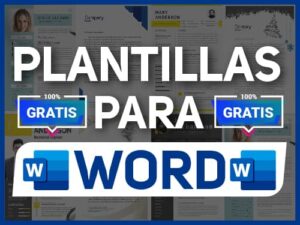 Plantillas para Word Gratis