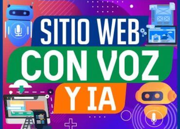 Sitio web con voz