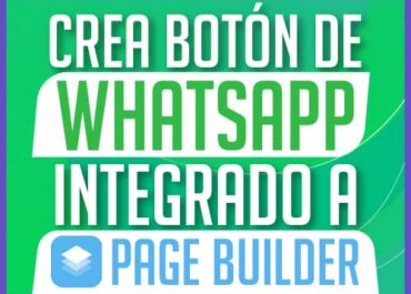 Botón de Whatsapp page builder