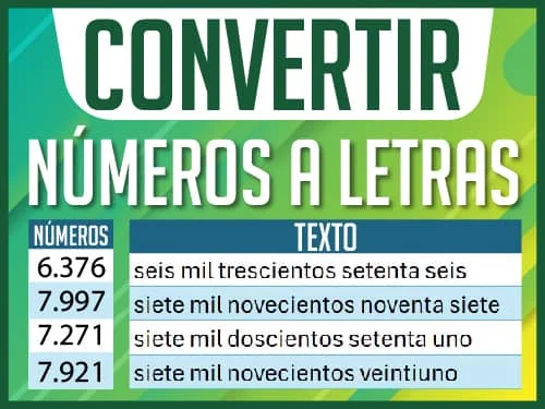 Numeros a Letras