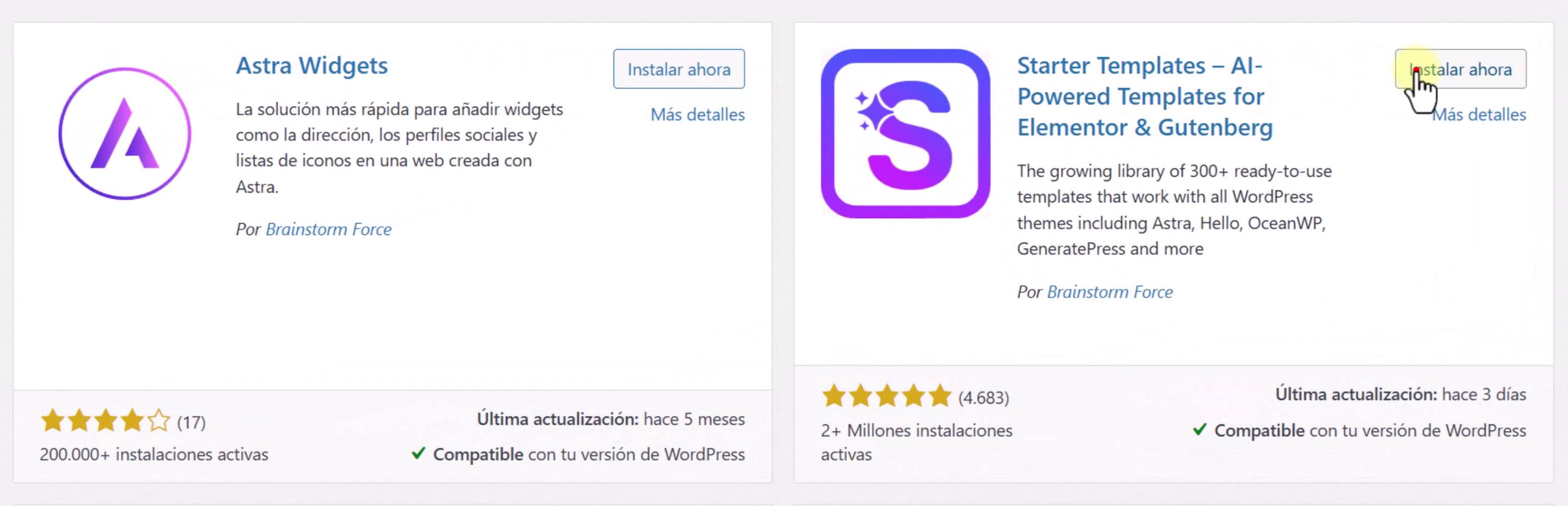 Instalación del tema Astra en WordPress, un paso fundamental para hacer una página web en WordPress.