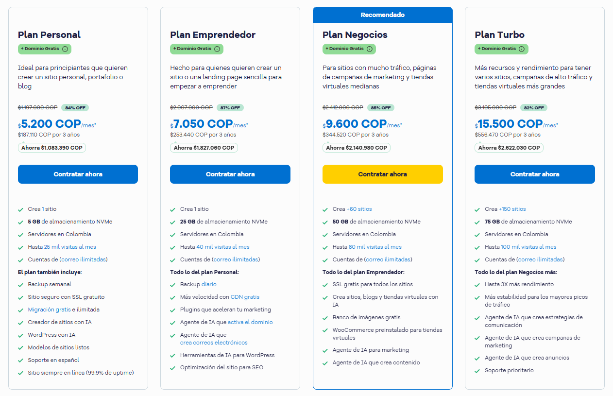 Panel de control de HostGator señalando la opción Correos en el menú lateral.